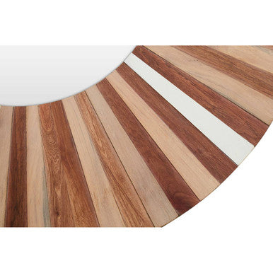 Barn Natural Wood Wall Mirror