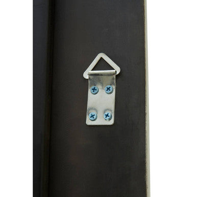 Brussels Baroque Rectangular Silver Wall Mirror