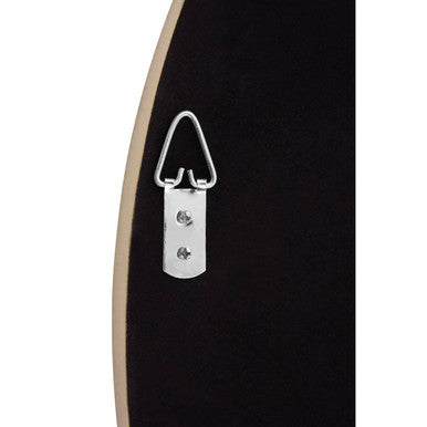 Helen Large Gold Finish Oval Wall Mirror