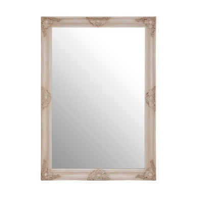 Arris Antonio White Wall Mirror