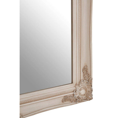 Arris Antonio White Wall Mirror