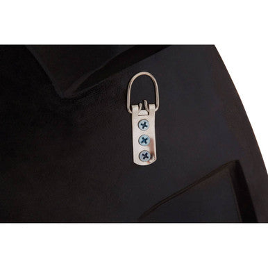 Cocoa Concentric Frame Round Wall Mirror