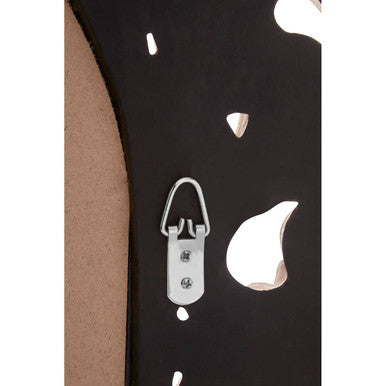 Tristram Antique Brown Arc Leaf Wall Mirror