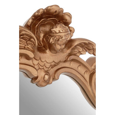 Hasse Neo Classical Gold Finish Wall Mirror