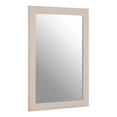 Heritage Antique White Wall Mirror
