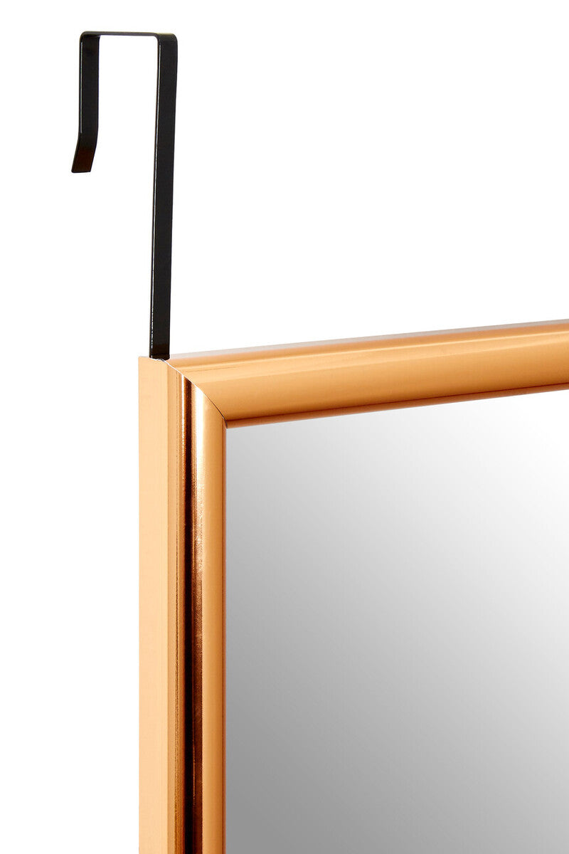 Mize Copper Plastic Frame Over Door Mirror