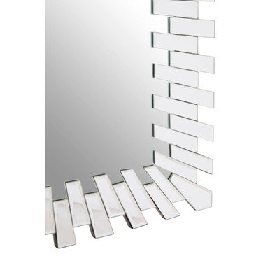 Puzzle Sunburst Wall Mirror