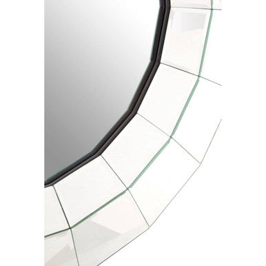 Puzzle Round Wall Mirror