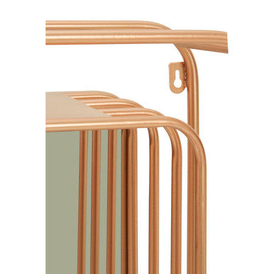 Yaxi Mirror Faux Champagne Gold Foil