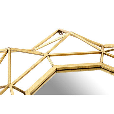 Farran Champagne Gold Wall Mirror