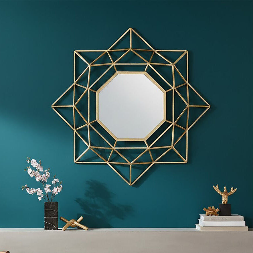 Farran Champagne Gold Wall Mirror