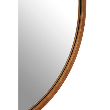 Saska Antique Gold Finish Wall Mirror