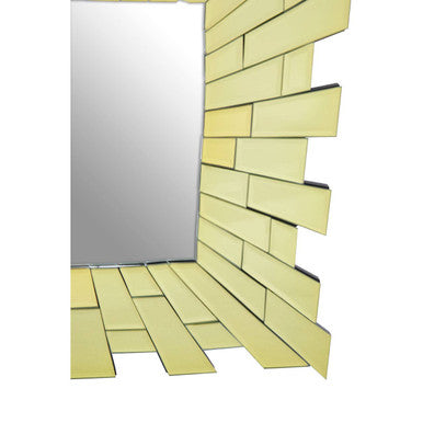Glitzy Small Square Wall Mirror