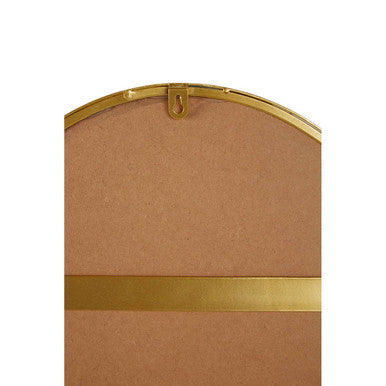 Cora Wall Mirror With Gold Finish Frame