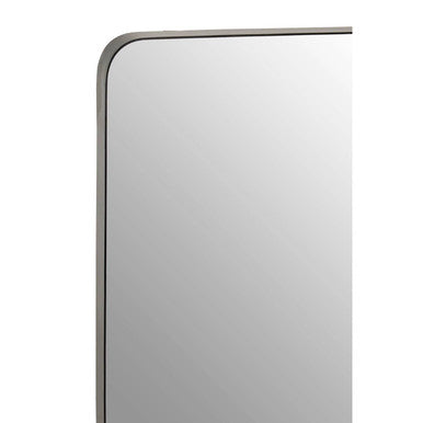 Matt Black Square Wall Mirror | Candi