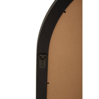 Shayla Matte Black Wall Mirror