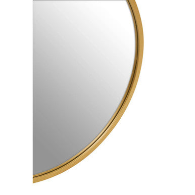 Saska Gold Finish Wall Mirror
