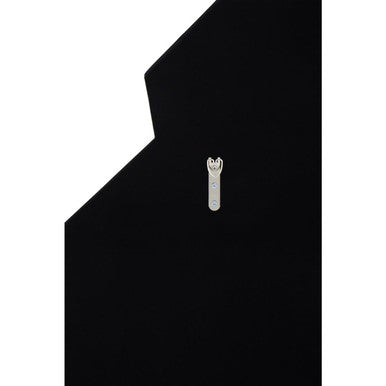 Yula Art Deco Wall Mirror With Silver Finish Frame