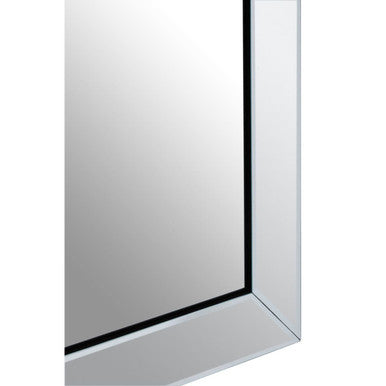 Sana Small Rectangular Wall Mirror with Bevelled Frame