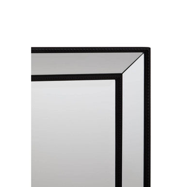 Holmes Matte Black Wall Mirror