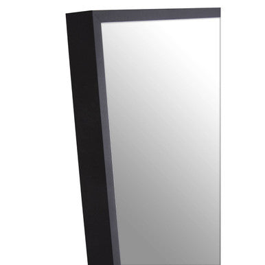 Holmes Black Floor Mirror