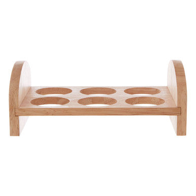Nash 6 Hole Rubber wood Egg Rack