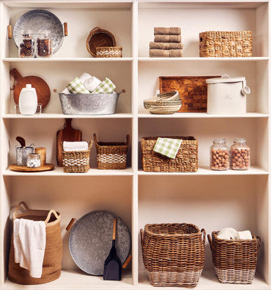 Bessan Bamboo Natural Cylindrical Storage Set