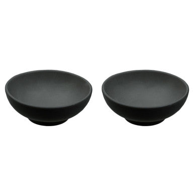 Jurado 6pc Black Ceramic and Wood Sushi