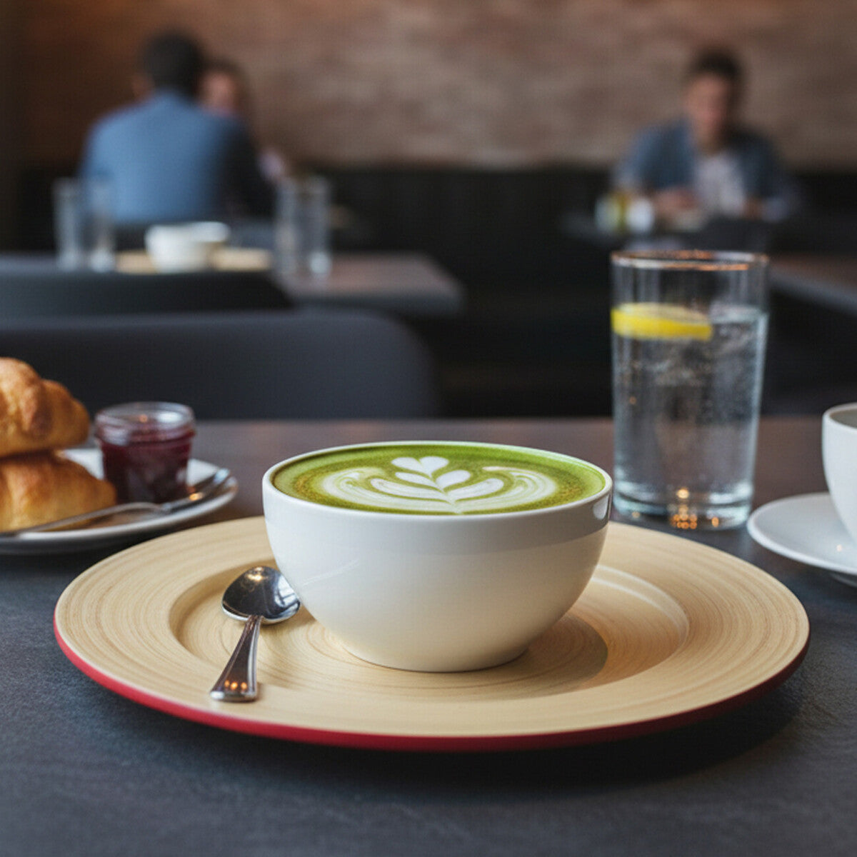 Kyoto Raspberry Bamboo Charger Plate