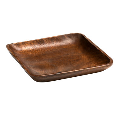 Kora Acacia Wood Large Square Platter