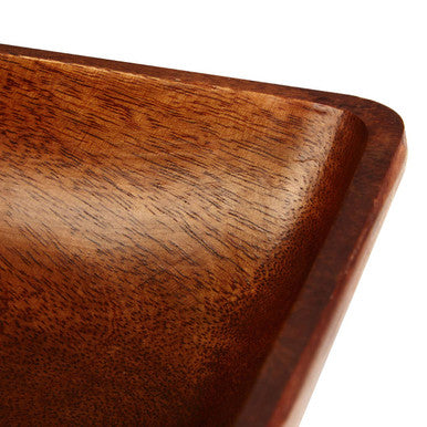 Kora Acacia Large Square Serving Bowl