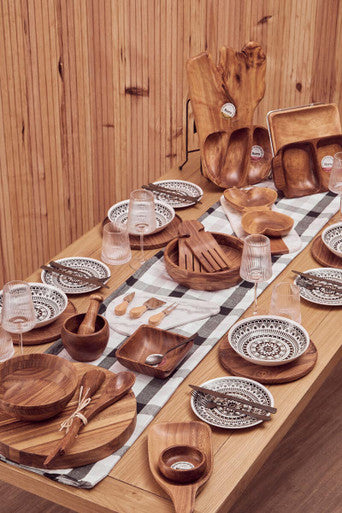 Kora Acacia Butterfly Shaped Serving Dish