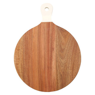 Socorro Chopping And Serving Board With Cream Handle