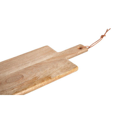 Kolkata Small Mango Wood Paddle Chopping And Serving Board