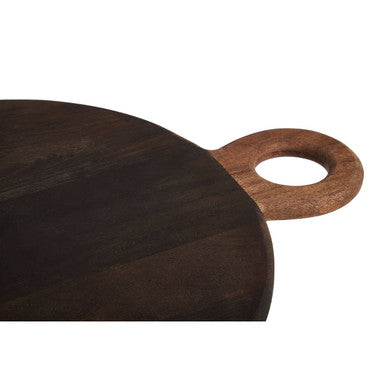 Kolkata Large Round Mango Wood Chopping And Serving Board