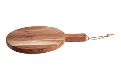 Socorro Acacia Wood Extra Small Round Chopping And Serving Board - image 1