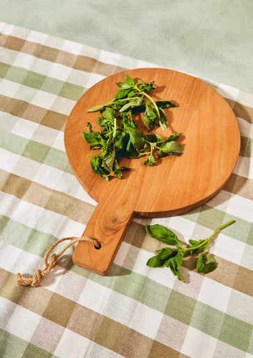 Socorro Acacia Wood Extra Small Round Chopping And Serving Board - image 5