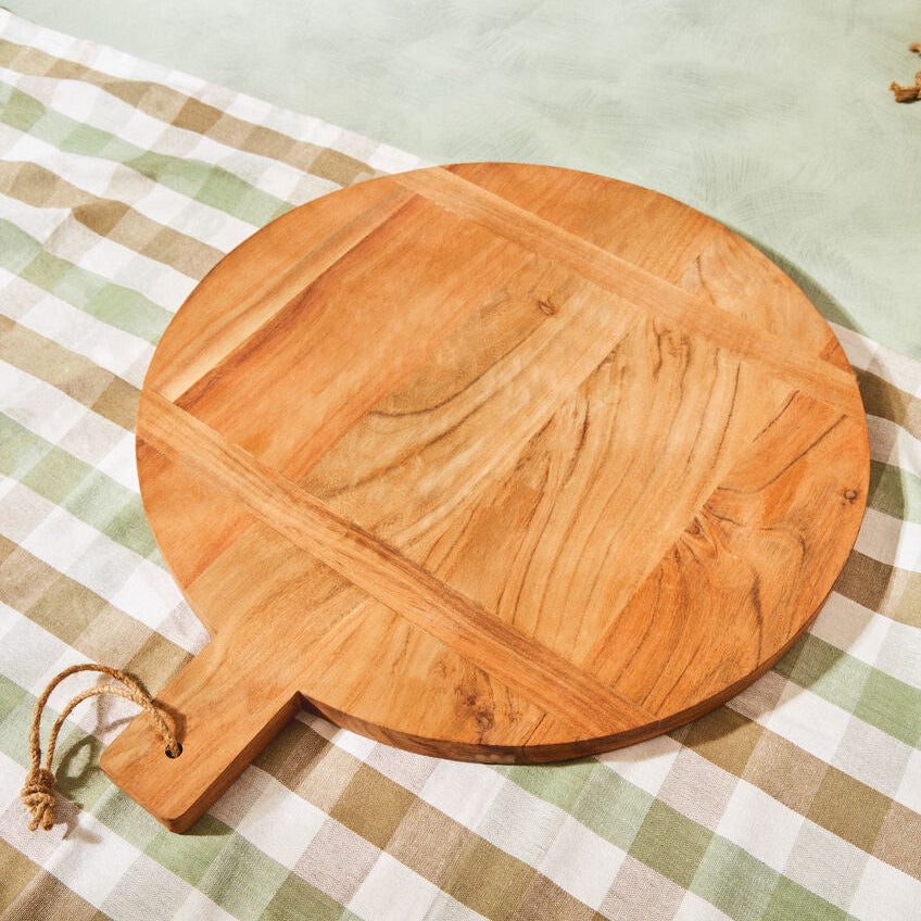 Socorro Acacia Wood Extra Small Round Chopping And Serving Board - image 2