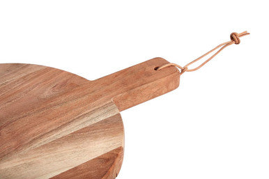 Socorro Acacia Wood Extra Small Round Chopping And Serving Board - image 7