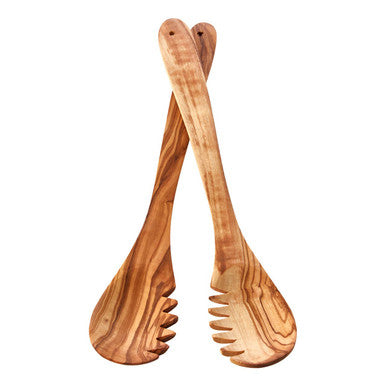 Kora Olive Wood Salad Servers