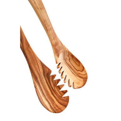 Kora Olive Wood Salad Servers