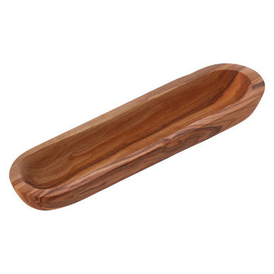 Kora Olive Wood Oval Platter