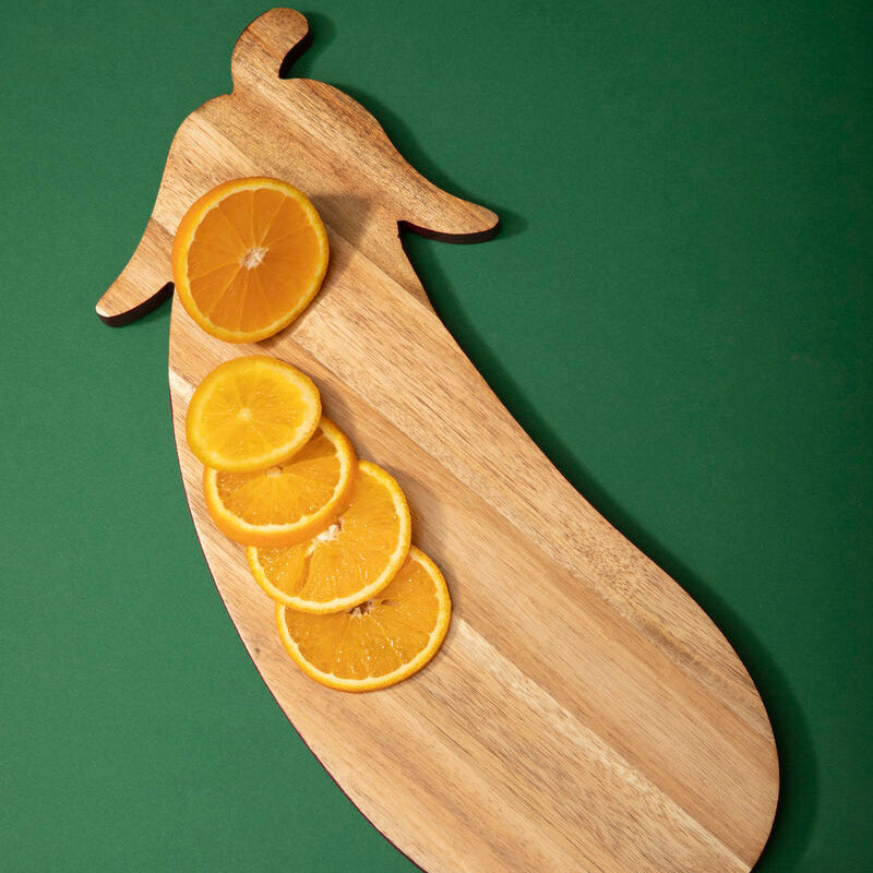 Mimo Aubergine Design Chopping and Serving Board