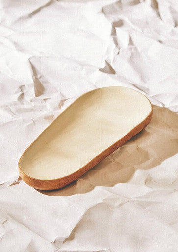 Kara Mango Wood Small Oval Serving Dish