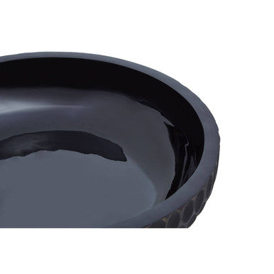 Kara Medium Black Finish Bowl