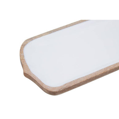 Kara Mango Wood Small Paddle Serving Board