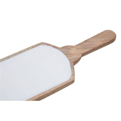 Kara Mango Wood Small Paddle Serving Board