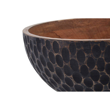 Kara Large Mango Wood Bowl