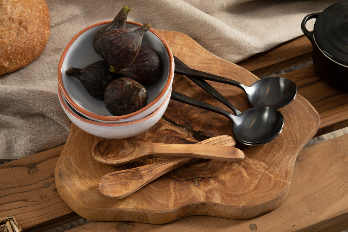 Kora Olive Wood Rustic Chopping and Serving Board - Image 4