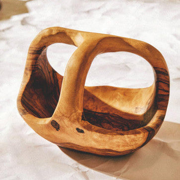 Kora Olive Wood Fruit Bowl - image 2